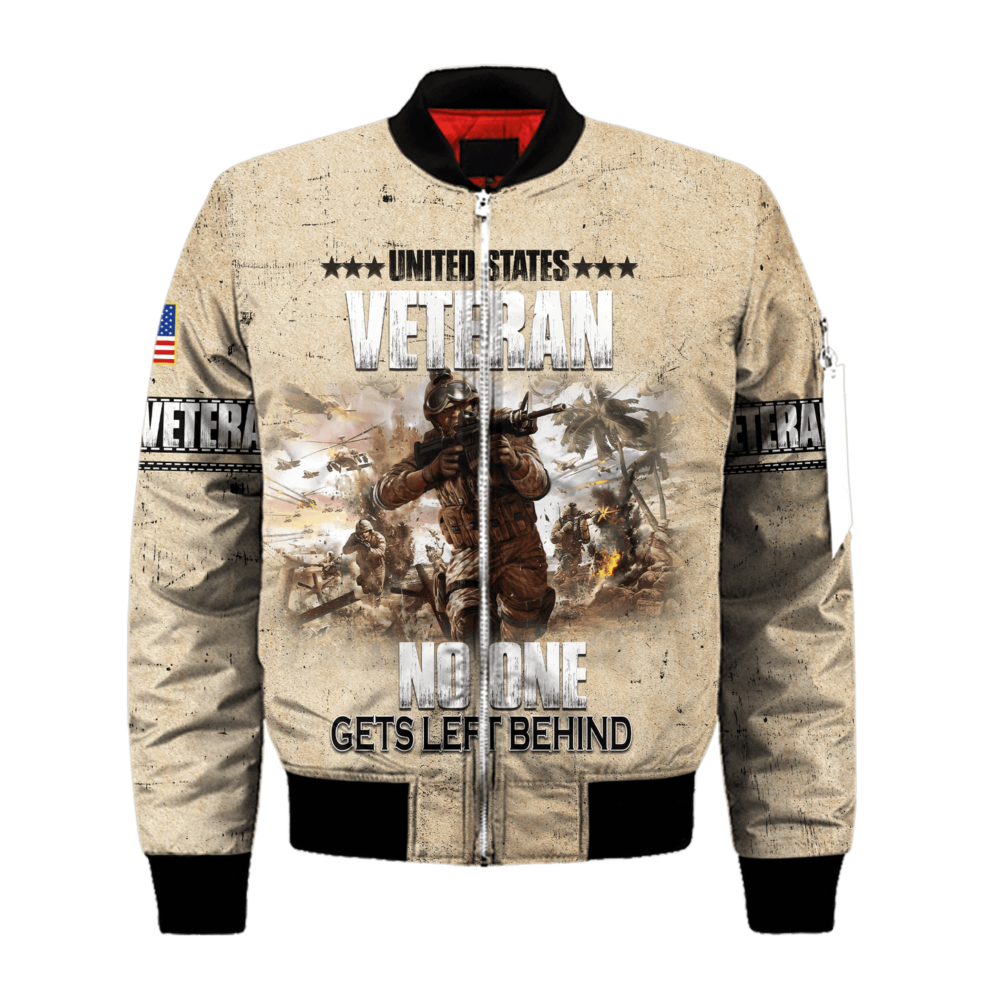 US Veteran - Eagle With American Flag Unisex Shirts