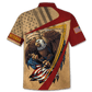 US Veteran - Eagle With American Flag Unisex Shirts