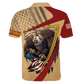 US Veteran - Eagle With American Flag Unisex Shirts