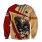 US Veteran - Eagle With American Flag Unisex Shirts