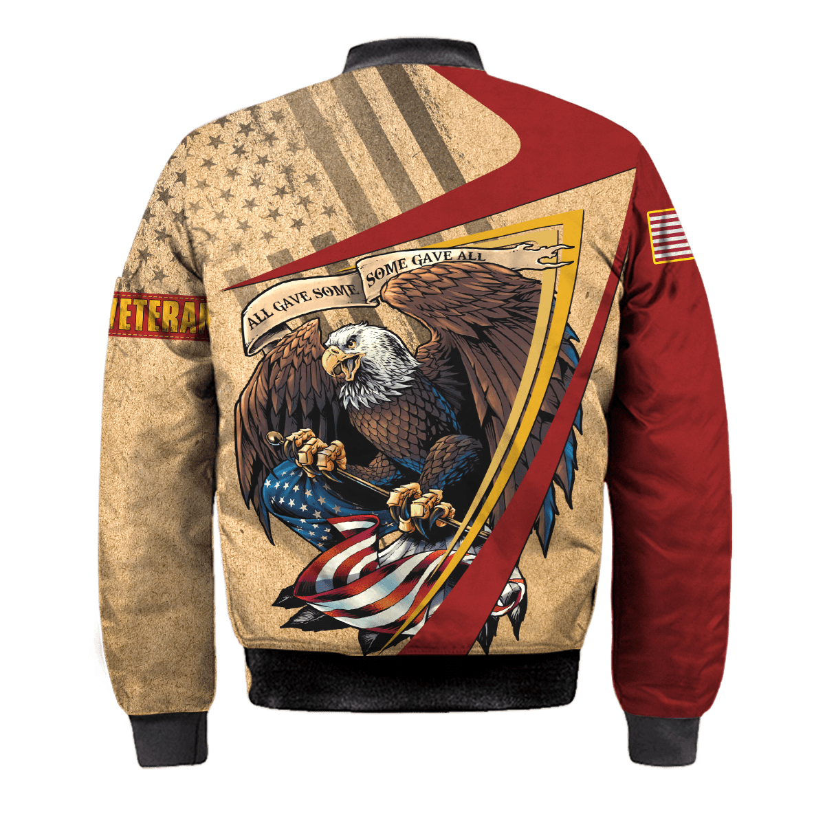 US Veteran - Eagle With American Flag Unisex Shirts