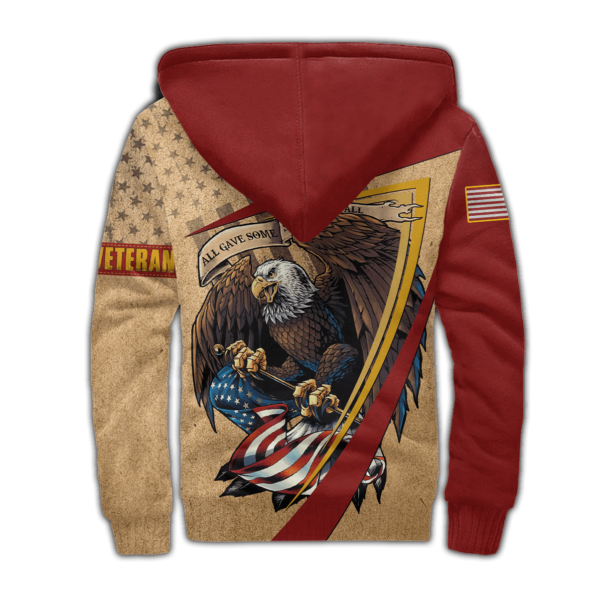 US Veteran - Eagle With American Flag Unisex Shirts