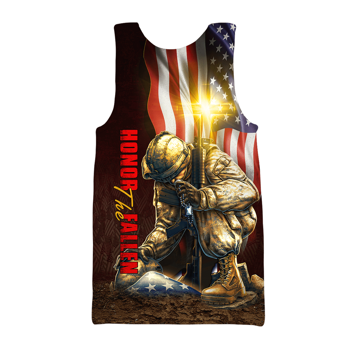 US Veteran - Eagle With American Flag Unisex Shirts
