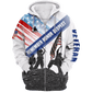 US Veteran - Eagle With American Flag Unisex Shirts
