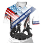 US Veteran - Eagle With American Flag Unisex Shirts