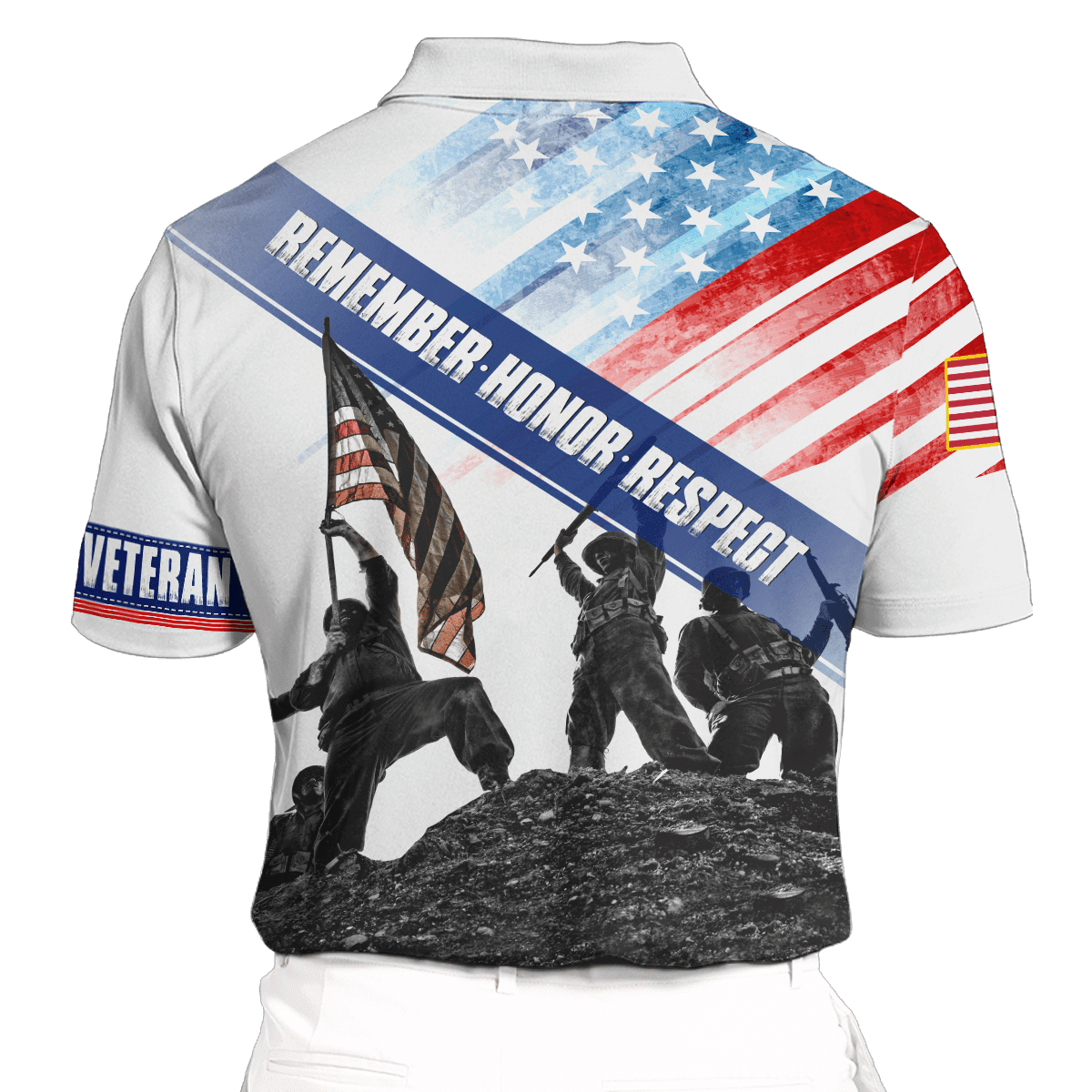 US Veteran - Eagle With American Flag Unisex Shirts