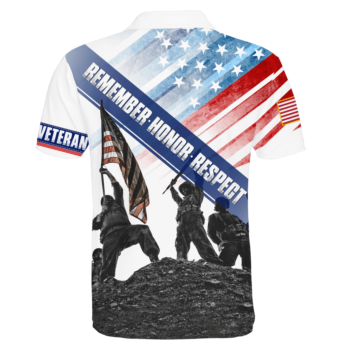US Veteran - Eagle With American Flag Unisex Shirts
