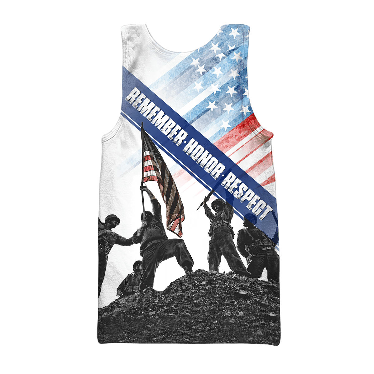 US Veteran - Eagle With American Flag Unisex Shirts