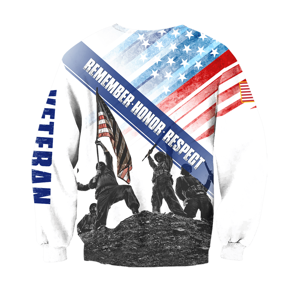 US Veteran - Eagle With American Flag Unisex Shirts