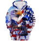 US Veteran - Eagle With American Flag Unisex Shirts