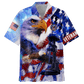 US Veteran - Eagle With American Flag Unisex Shirts