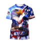 US Veteran - Eagle With American Flag Unisex Shirts