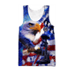 US Veteran - Eagle With American Flag Unisex Shirts