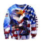 US Veteran - Eagle With American Flag Unisex Shirts