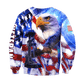 US Veteran - Eagle With American Flag Unisex Shirts