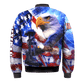 US Veteran - Eagle With American Flag Unisex Shirts