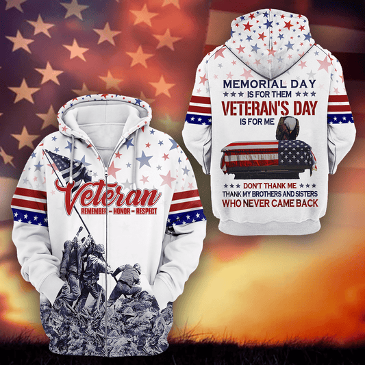 Remember - Honor - Respect - Veterans Day