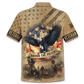US Veteran - Eagle With American Flag Unisex Shirts