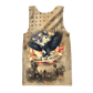 US Veteran - Eagle With American Flag Unisex Shirts