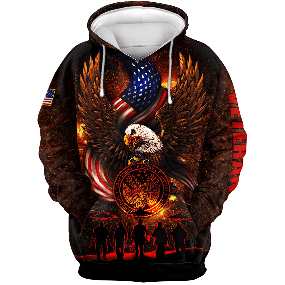 US Veteran - Eagle & The Soldier Unisex Shirts