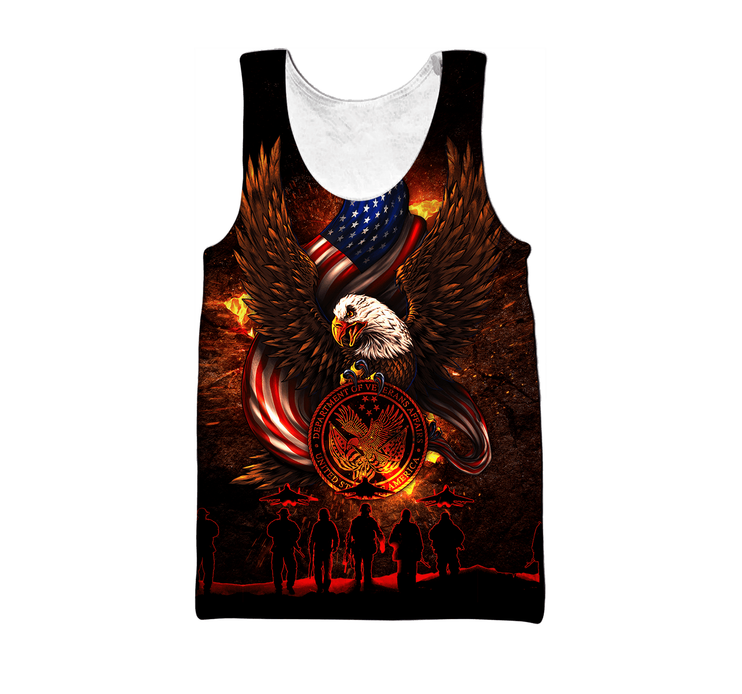 US Veteran - Eagle & The Soldier Unisex Shirts