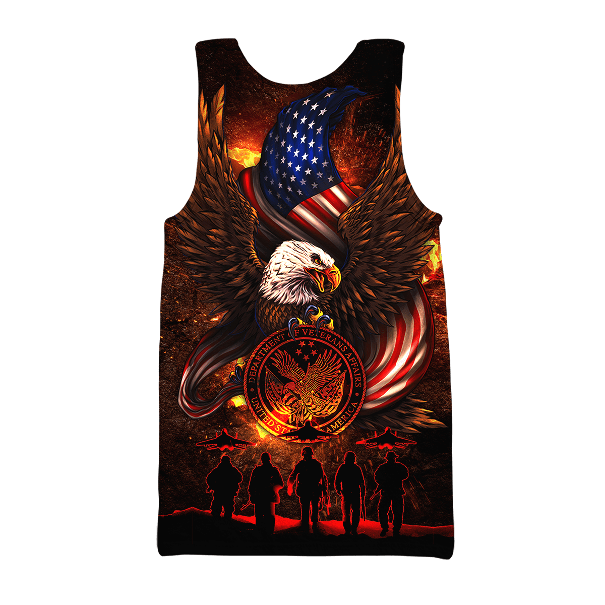 US Veteran - Eagle & The Soldier Unisex Shirts