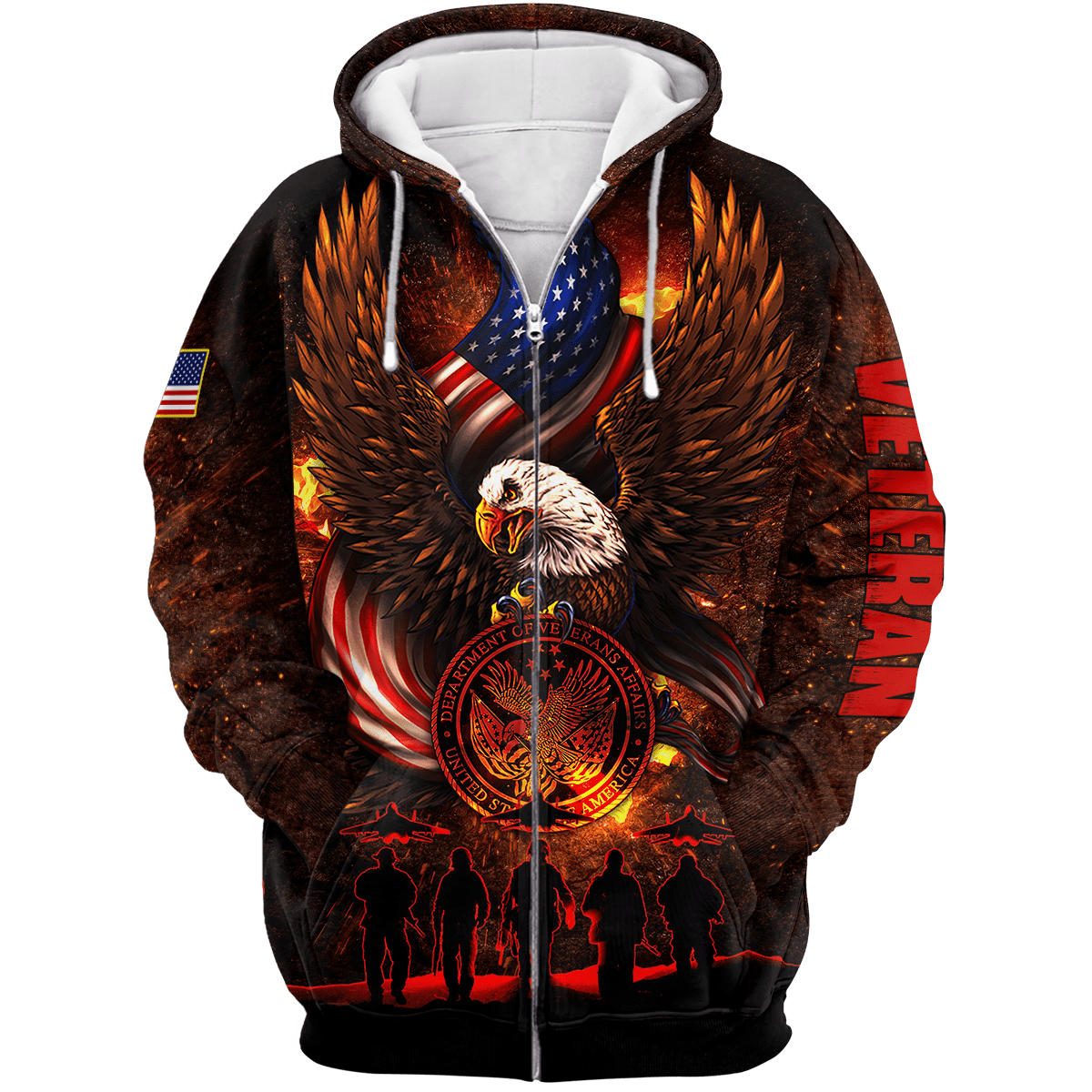US Veteran - Eagle & The Soldier Unisex Shirts