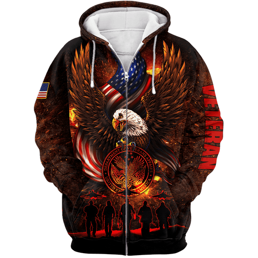 US Veteran - Eagle & The Soldier Unisex Shirts