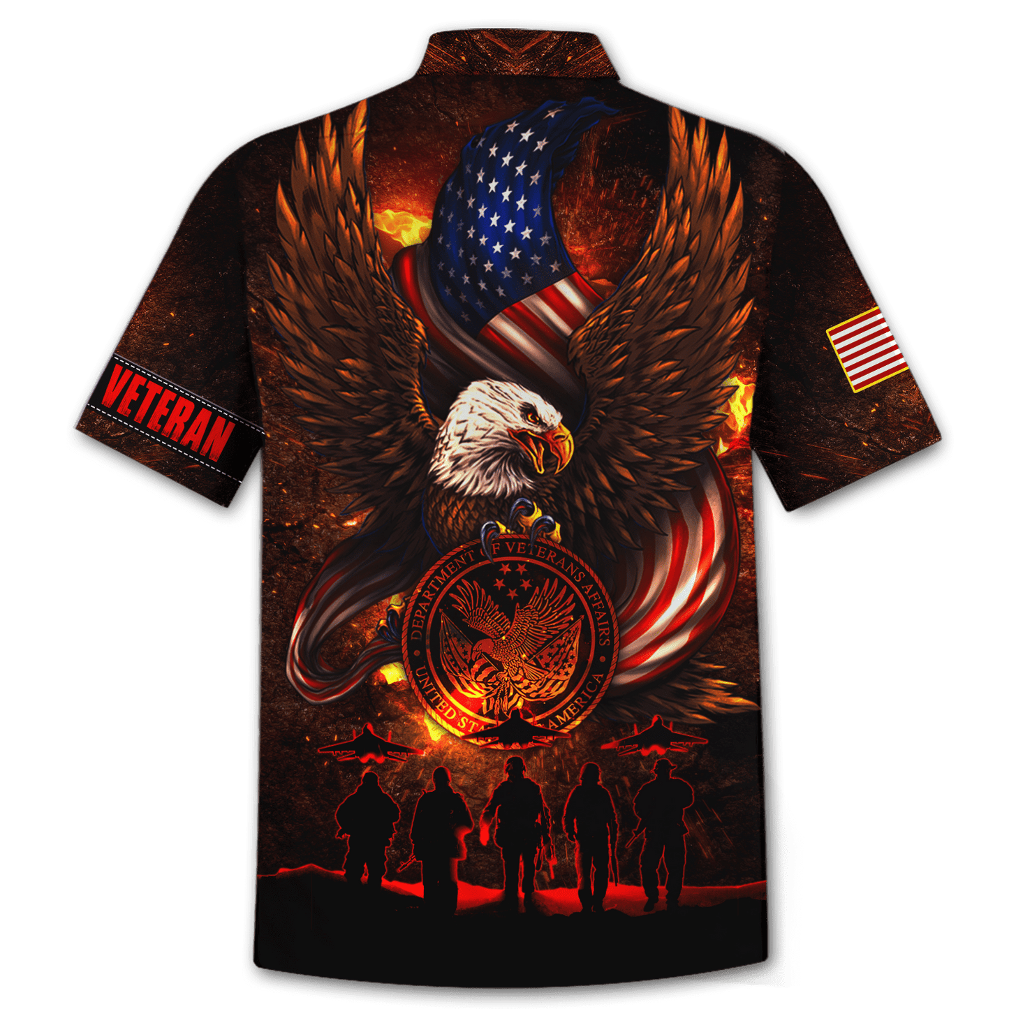 US Veteran - Eagle & The Soldier Unisex Shirts
