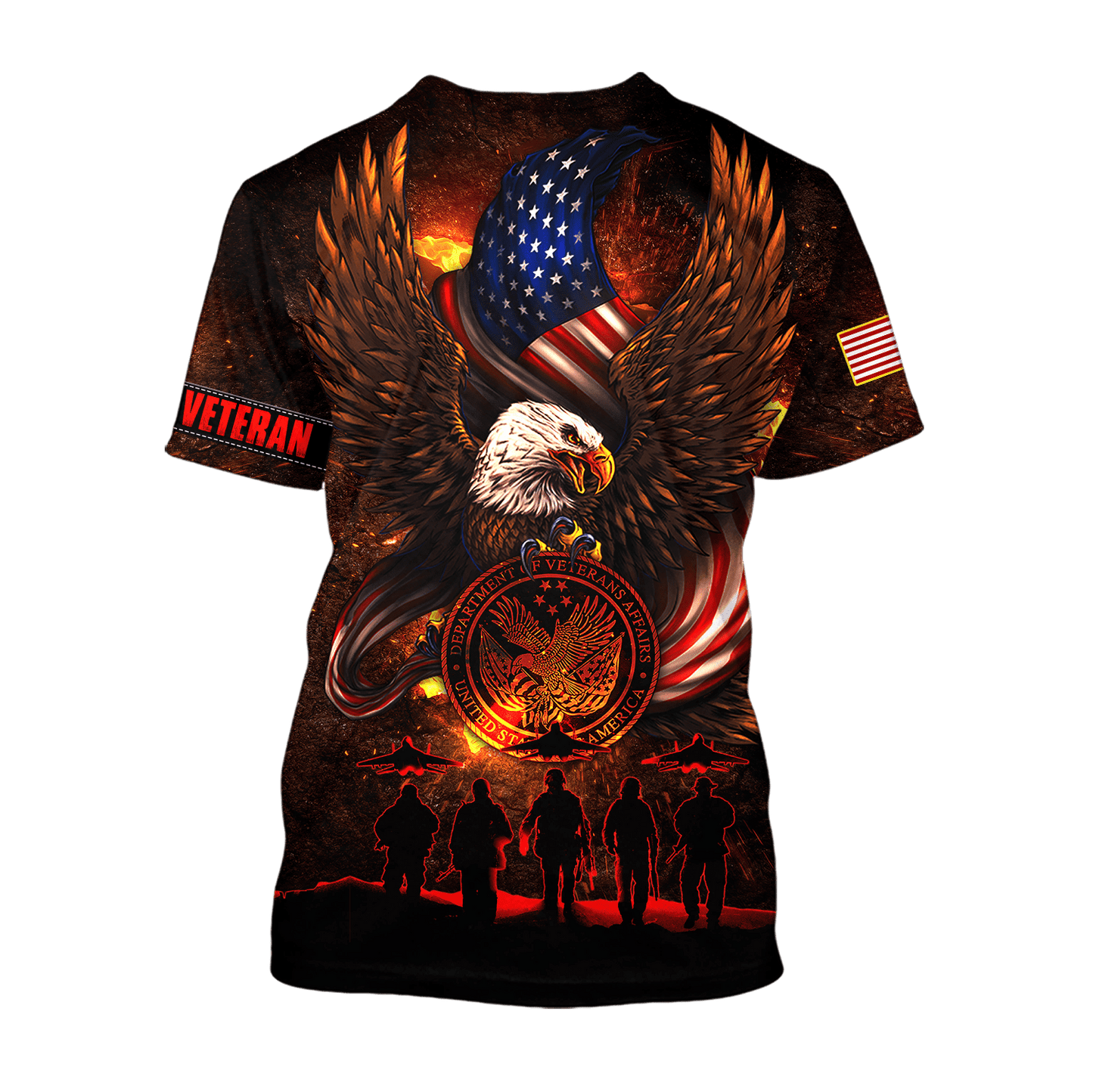 US Veteran - Eagle & The Soldier Unisex Shirts