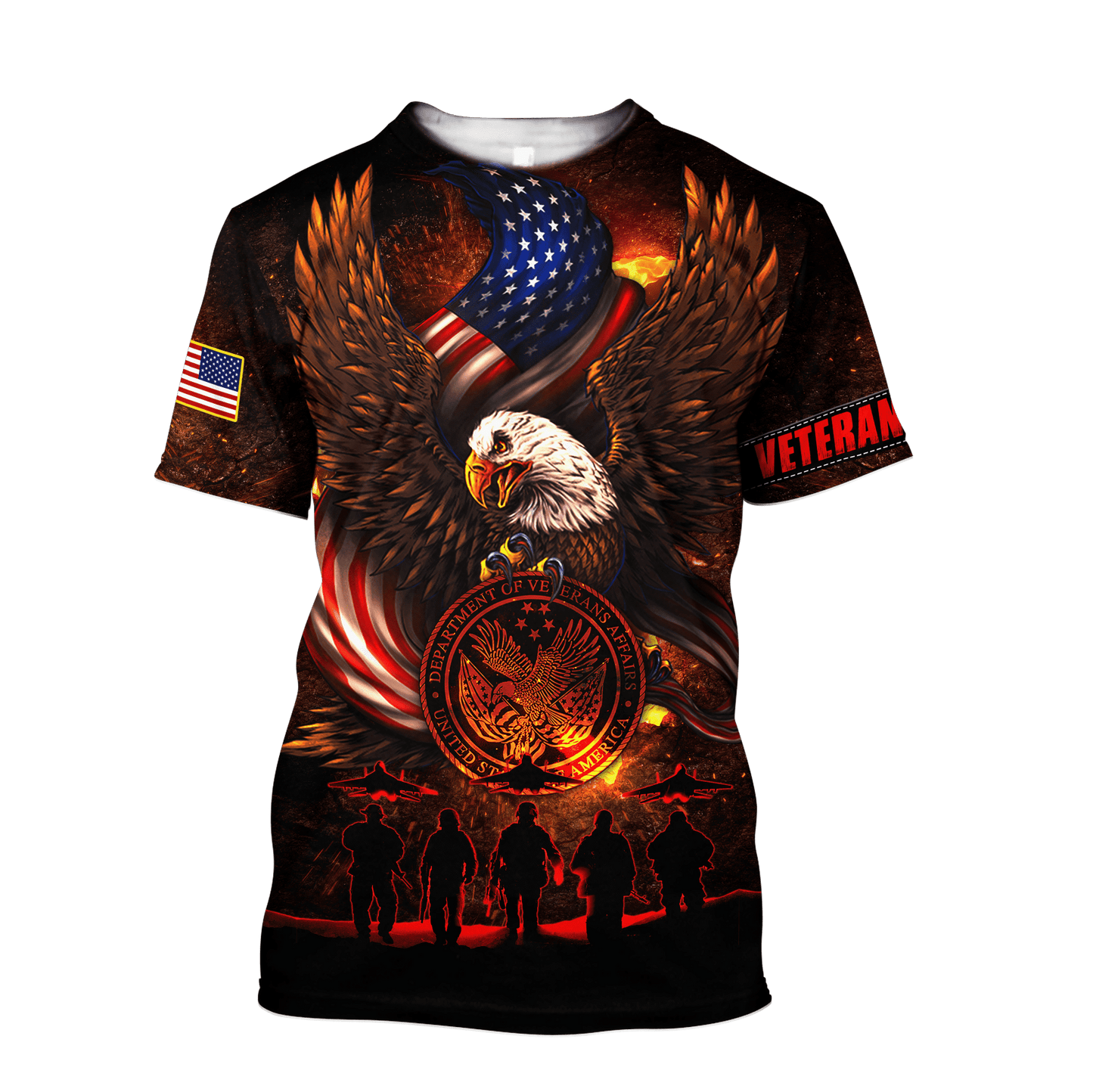 US Veteran - Eagle & The Soldier Unisex Shirts