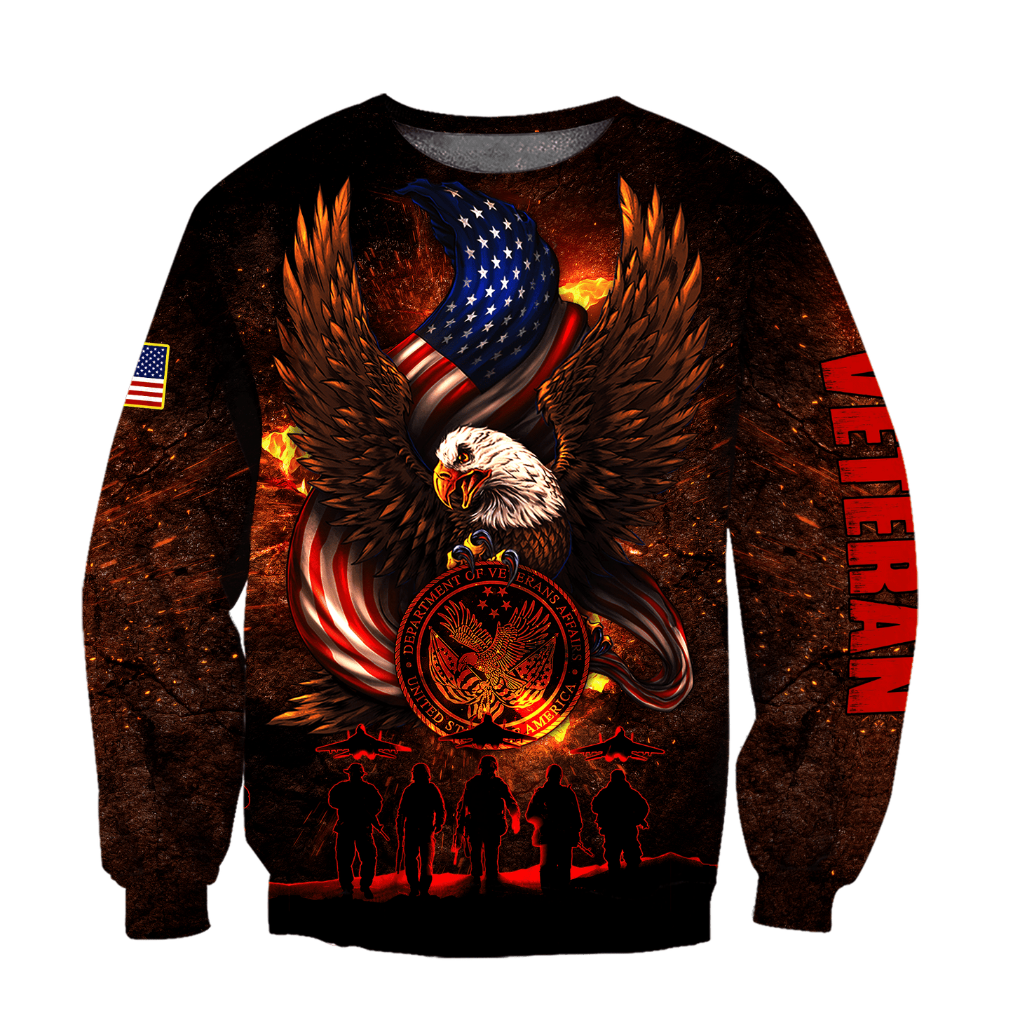 US Veteran - Eagle & The Soldier Unisex Shirts
