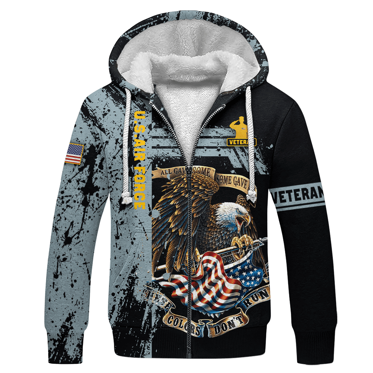 US Air Force - All Gave Some Some Gave All Zip Hoodie