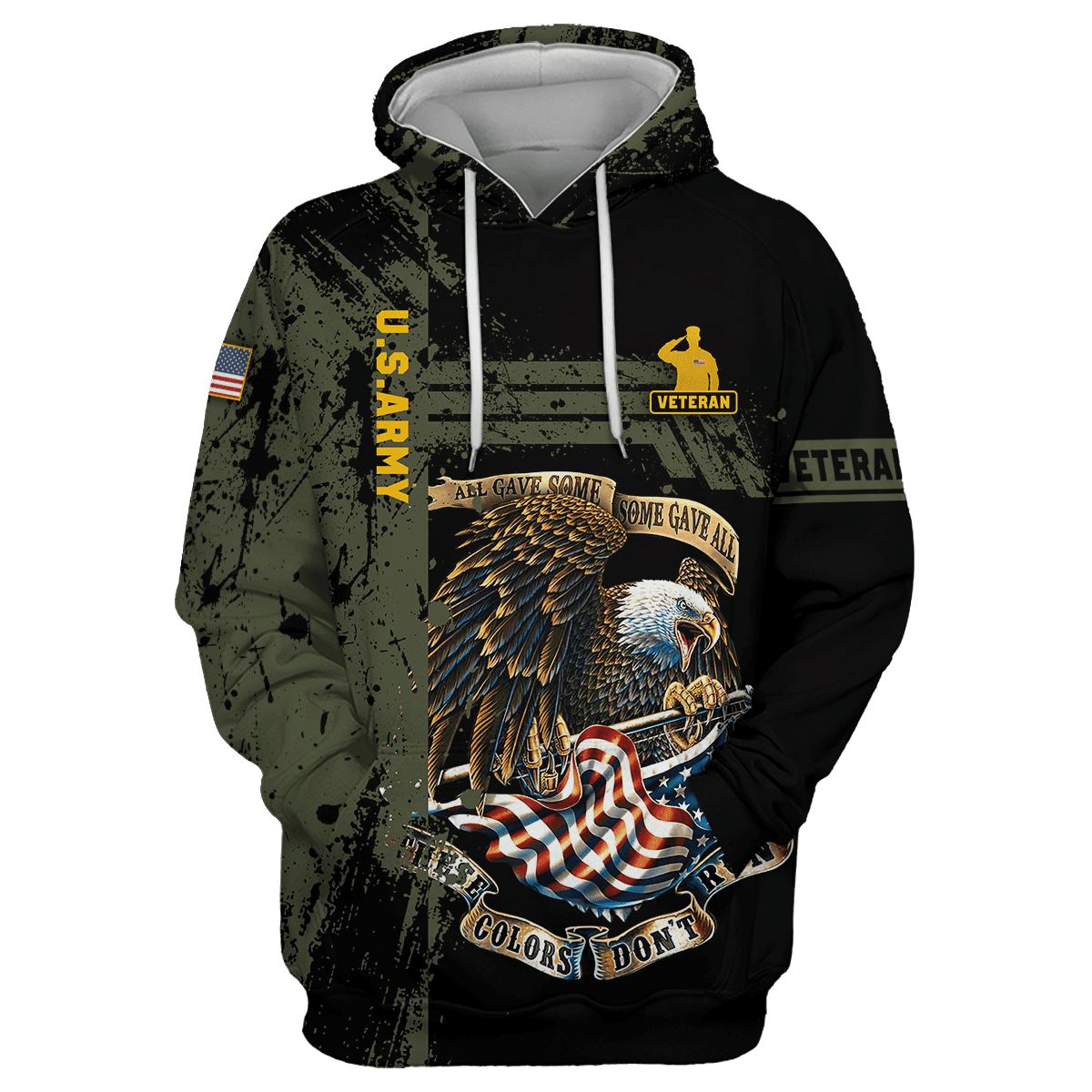 US Army - All Gave Some Some Gave All Zip Hoodie