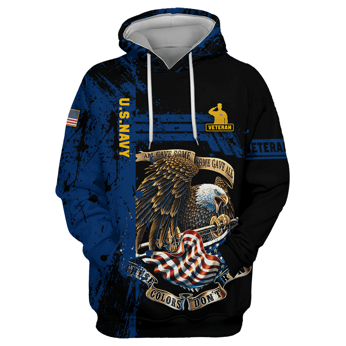 US Navy - All Gave Some Some Gave All Zip Hoodie