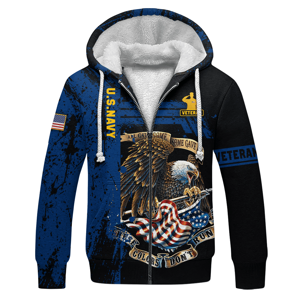 US Navy - All Gave Some Some Gave All Zip Hoodie