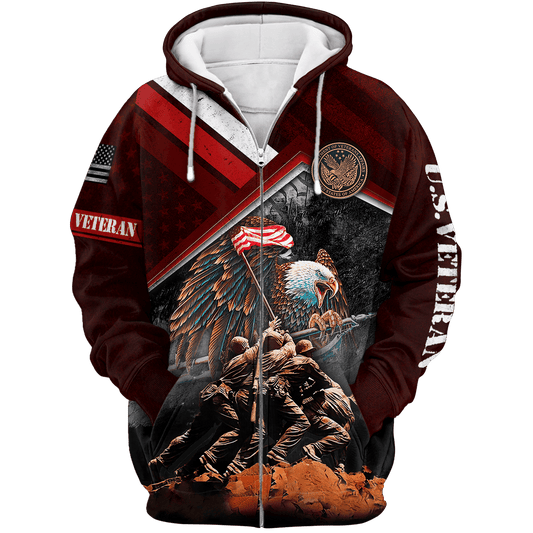 US Veteran - Raising The Flag On Iwo Jima Unisex Shirts