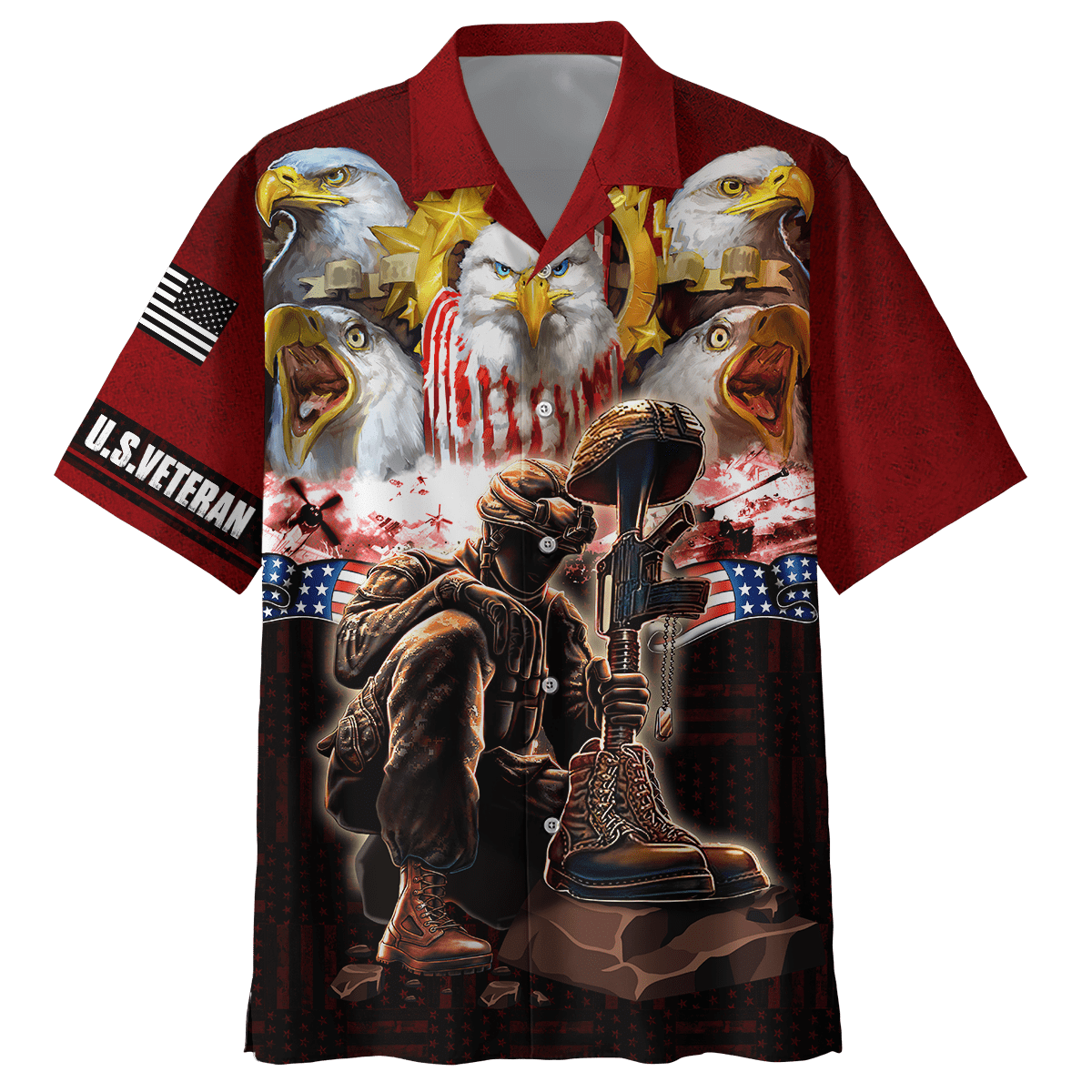 US Veteran - All Gave Some Some Gave All Unisex Shirts