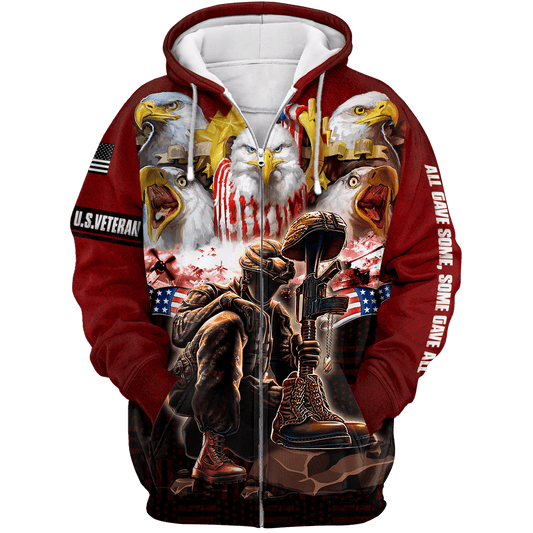 US Veteran - All Gave Some Some Gave All Unisex Shirts
