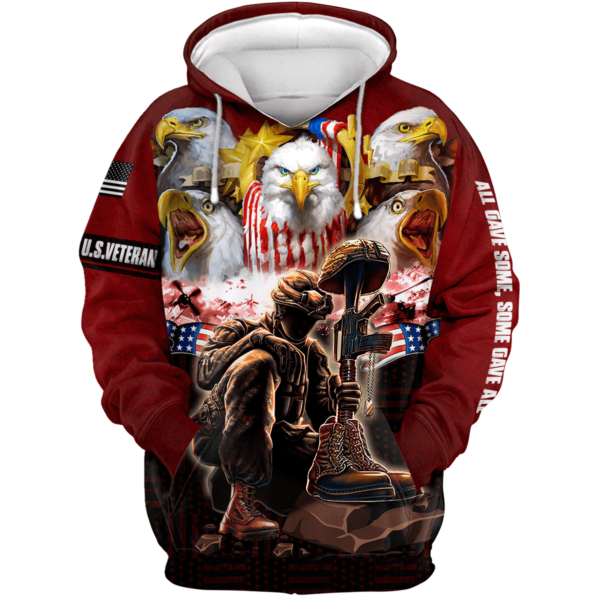 US Veteran - All Gave Some Some Gave All Unisex Shirts