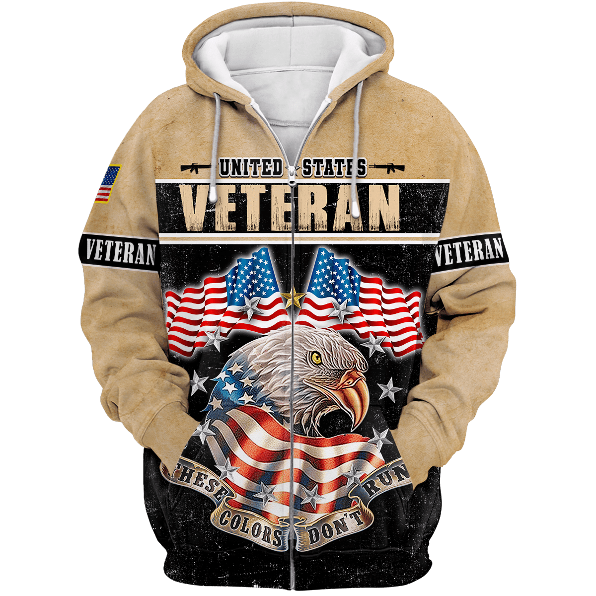 US Veteran - These Color Don't Run Unisex Shirts