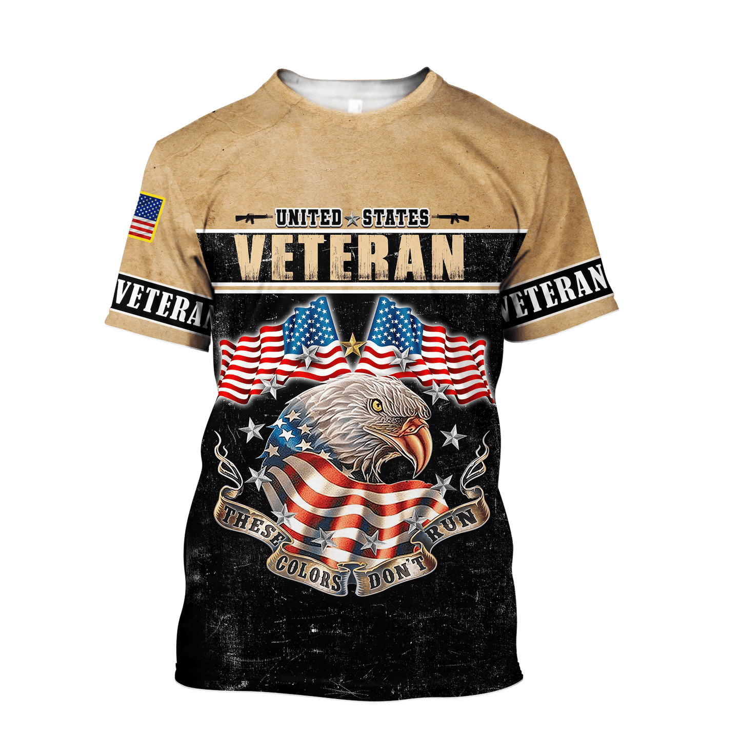 US Veteran - These Color Don't Run Unisex Shirts