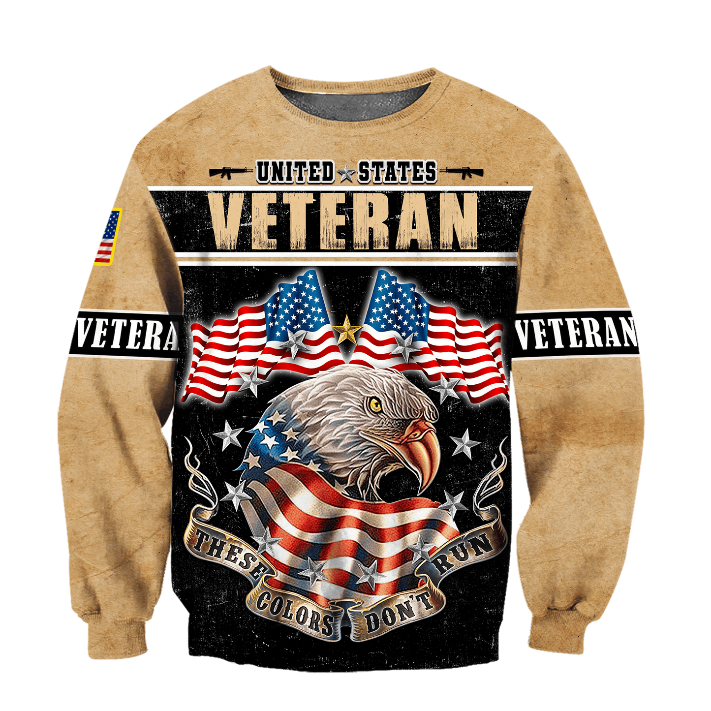 US Veteran - These Color Don't Run Unisex Shirts