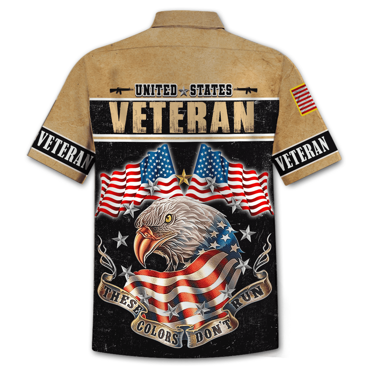 US Veteran - These Color Don't Run Unisex Shirts