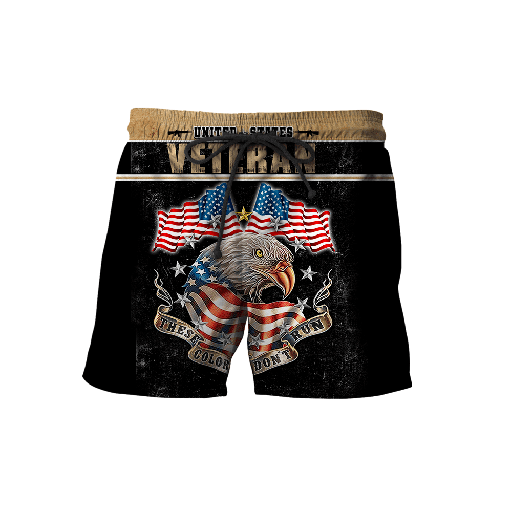 US Veteran - These Color Don't Run Unisex Shirts