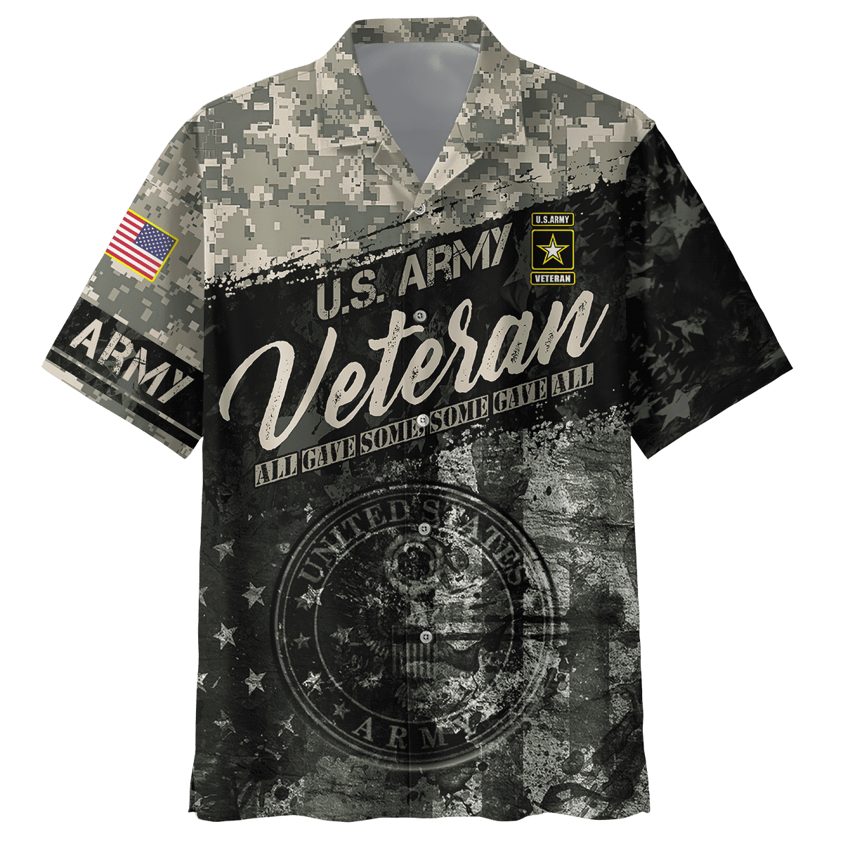 US Army Veteran - All Gave Some Some Gave All Unisex Shirts