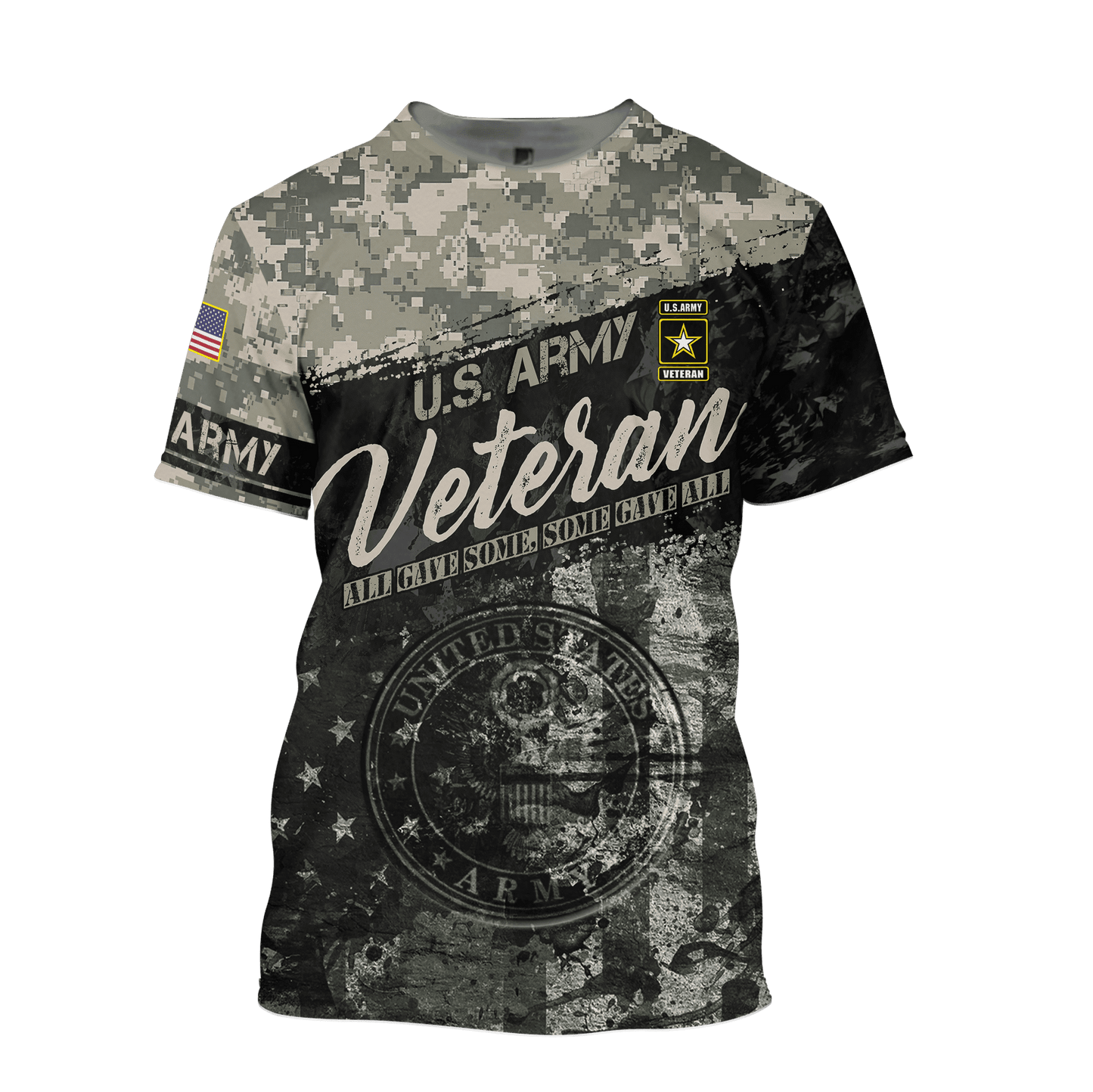 US Army Veteran - All Gave Some Some Gave All Unisex Shirts
