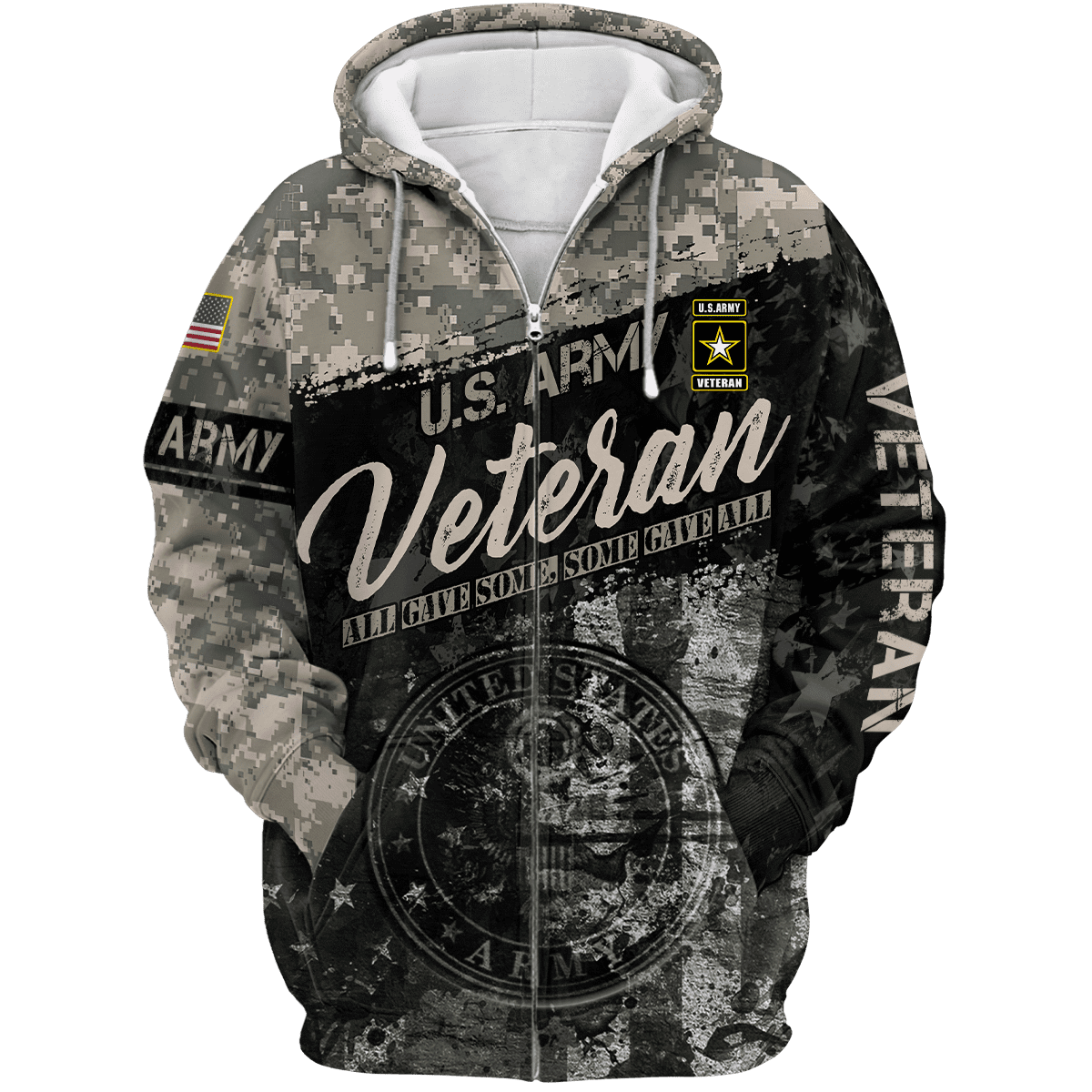 US Army Veteran - All Gave Some Some Gave All Unisex Shirts