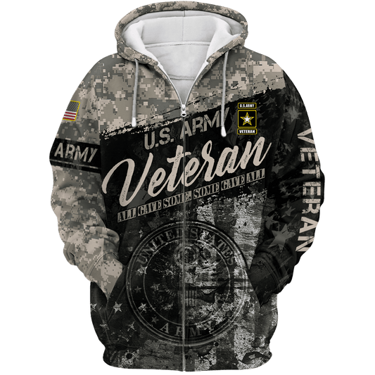 US Army Veteran - All Gave Some Some Gave All Unisex Shirts