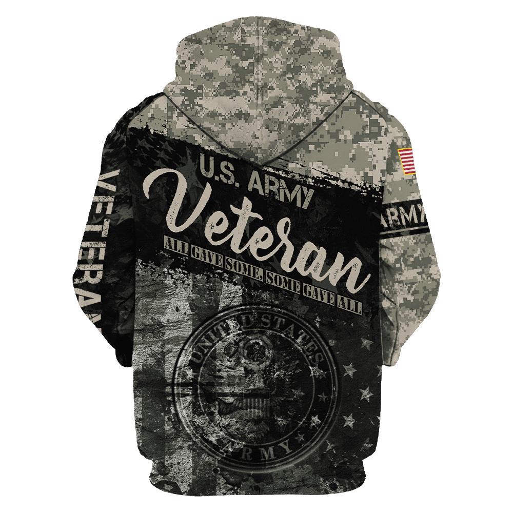 US Army Veteran - All Gave Some Some Gave All Unisex Shirts